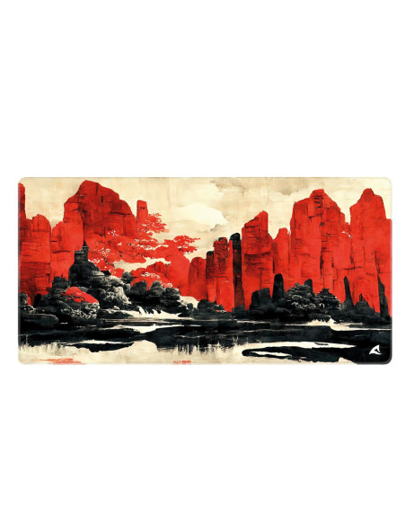 SHARKOON SKILLER SGP40 D11 MOUSEPAD TAPPETINO GAMING 1000 x 500 x 3  MM ROCCIA ROSSA
