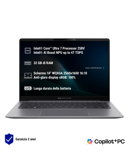 ASUS NB 14" ExpertBook P5 INTEL U7 258V 32GB 1T SSD WIN 11 PRO