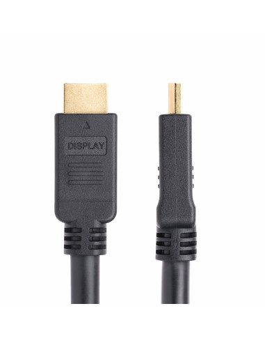 StarTech.com Cavo HDMI 2.0 attivo da 15m, CMP, con classificazione Plenum, cavo HDMI ad alta velocità, 4K 60Hz, HDR10/HDCP 2.2/