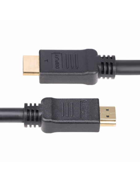 StarTech.com Cavo HDMI 2.0 attivo da 15m, CMP, con classificazione Plenum, cavo HDMI ad alta velocità, 4K 60Hz, HDR10/HDCP 2.2/