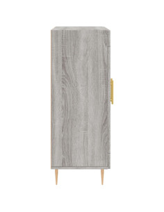 Credenza Grigio Sonoma 69,5x34x90 cm in Legno Multistrato