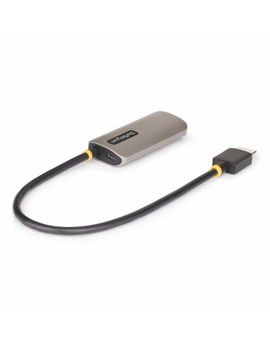StarTech.com Cavo adattatore da HDMI a DisplayPort da 30 cm, 8K 60Hz, convertitore video attivo da HDMI 2.1 a DP 1.4, alimentato
