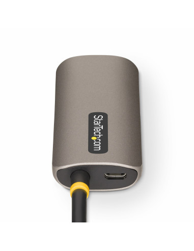 StarTech.com Cavo adattatore da HDMI a DisplayPort da 30 cm, 8K 60Hz, convertitore video attivo da HDMI 2.1 a DP 1.4, alimentato