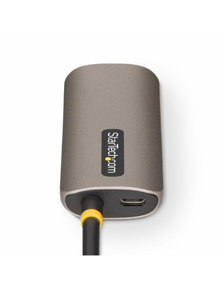 StarTech.com Cavo adattatore da HDMI a DisplayPort da 30 cm, 8K 60Hz, convertitore video attivo da HDMI 2.1 a DP 1.4, alimentato