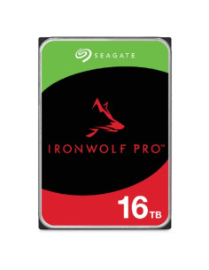 HD SEAGATE IRON WOLF PRO SATA3 16TB 3.5" 7200 RPM  256mb cache 24x7 - NAS HDD - ST16000NT001 - Gar. 3 anni