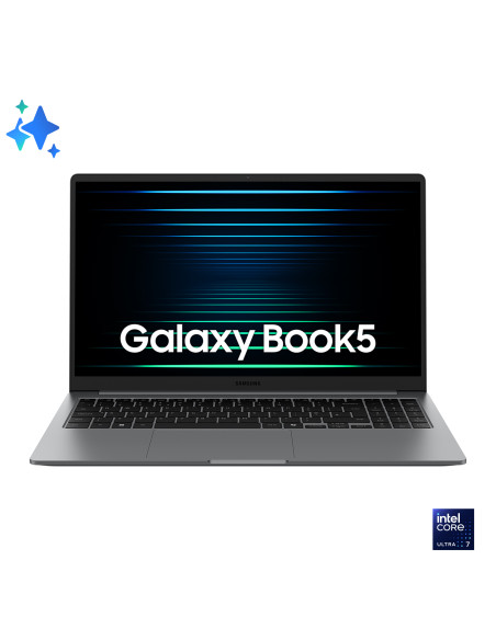 Samsung Galaxy Book5 Intel Core Ultra 7 255U Computer portatile 39,6 cm (15.6") Full HD 32 GB LPDDR5x-SDRAM 1 TB SSD Wi-Fi 6 (80