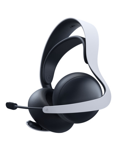 Sony PULSE Elite Auricolare Con cavo e senza cavo A Padiglione Gaming Bluetooth Base di ricarica Nero, Bianco