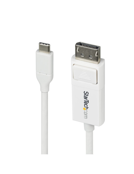 StarTech.com Cavo da USB-C a DisplayPort 1.2 da 2m, 4K 60 Hz, cavo adattatore bidirezionale da DP a USB Type-C / da USB-C a DP, 