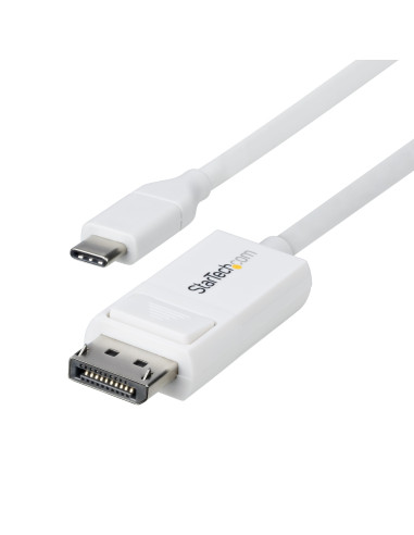 StarTech.com Cavo da USB-C a DisplayPort 1.2 da 2m, 4K 60 Hz, cavo adattatore bidirezionale da DP a USB Type-C / da USB-C a DP, 