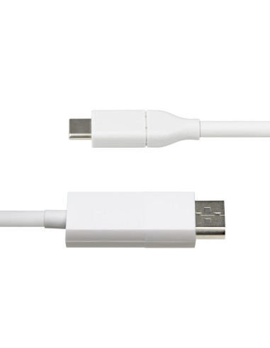 StarTech.com Cavo da USB-C a DisplayPort 1.2 da 2m, 4K 60 Hz, cavo adattatore bidirezionale da DP a USB Type-C / da USB-C a DP, 