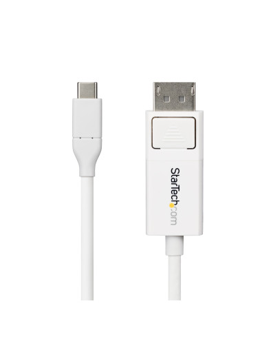 StarTech.com Cavo da USB-C a DisplayPort 1.2 da 2m, 4K 60 Hz, cavo adattatore bidirezionale da DP a USB Type-C / da USB-C a DP, 