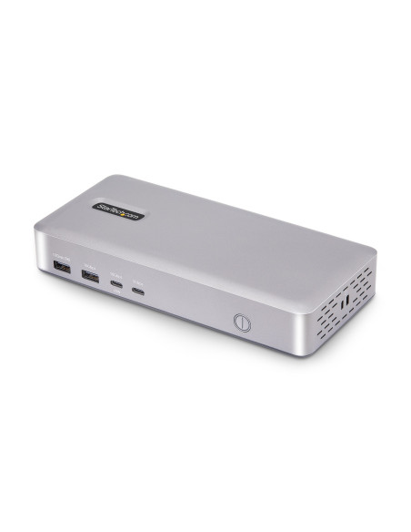 StarTech.com Docking station USB4, USB-C 40Gbps, doppio video HDMI, fino a 2x 4K 60Hz 4:4:4 (RGB) o 2x 4K 120Hz 4:2:2, dock mult