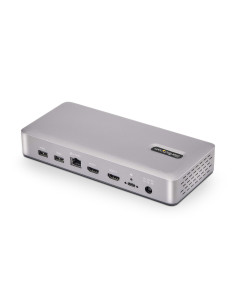 StarTech.com Docking station USB4, USB-C 40Gbps, doppio video HDMI, fino a 2x 4K 60Hz 4:4:4 (RGB) o 2x 4K 120Hz 4:2:2, dock mult 2