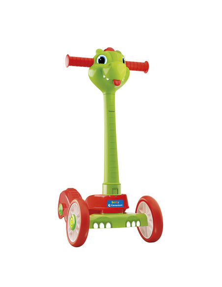 Clementoni Action & Réaction - Baby Dragon Push Scooter