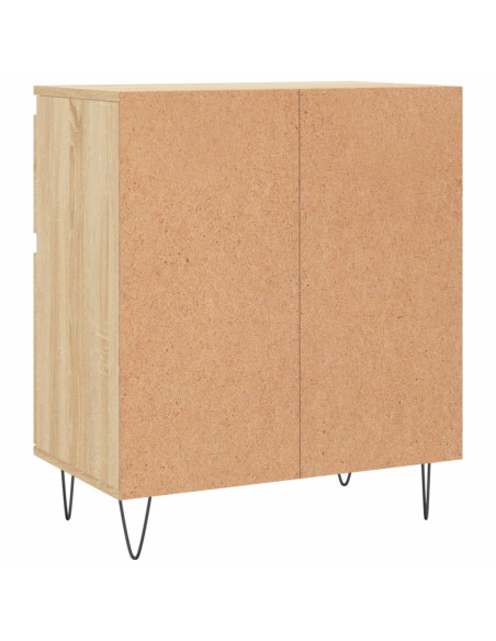 Credenza Rovere Sonoma 60x35x70 cm in Legno Multistrato