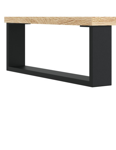 Comodino Rovere Sonoma 40x35x50 cm in Legno Multistrato