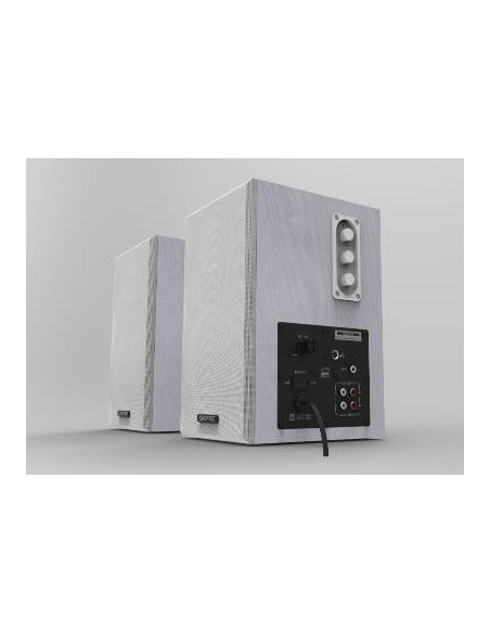 WB-100 MIC WHITE/BLACK EMPIRE 100 Watt, Ingresso MIC e Porta USB per la ricarica