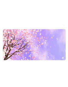 SHARKOON SKILLER SGP40 D1 MOUSEPAD TAPPETINO GAMING 1000 x 500 x 3  MM FIORI DI CILIEGIO VIOLA