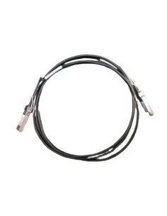 DELL 470-AENF cavo InfiniBand e in fibra ottica 2,5 m SFP28 Nero, Acciaio inox