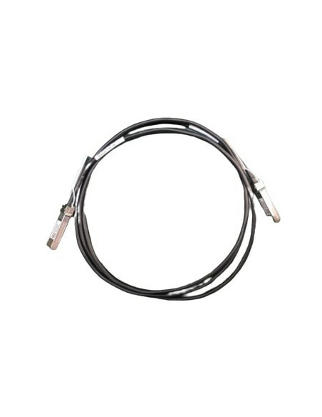 DELL 470-AENF cavo InfiniBand e in fibra ottica 2,5 m SFP28 Nero, Acciaio inox