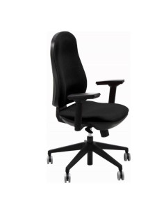 SEDIA OPER ARIEL NERO+BRACC REGOLAB