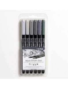 CF6 AQUA BRUSH DUO GREY TONES