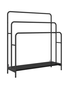 Appendiabiti Rovere nero 90 x 30 x 100.5 cm Legno multistrato