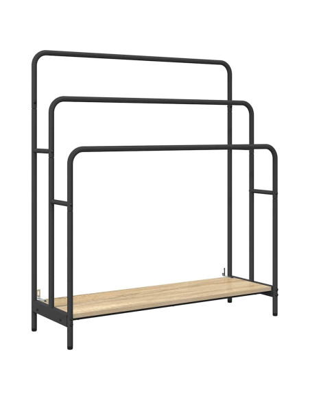 Appendiabiti rovere sonoma 90 x 30 x 100.5 cm Legno multistrato
