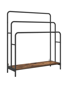 Appendiabiti Rovere fumo 90 x 30 x 100.5 cm Legno multistrato