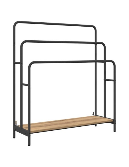 Appendiabiti rovere artigianale 90 x 30 x 100.5 cm