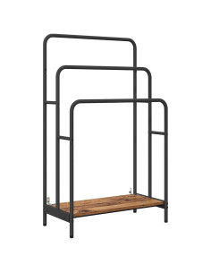 Appendiabiti Legno vecchio 60 x 30 x 100.5 cm Legno multistrato