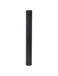 Tappeto Rettangolare Nero 60x100 cm in Bambù 2