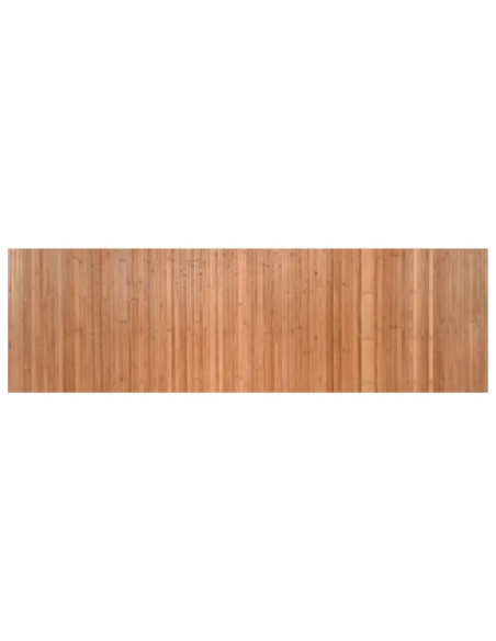 Tappeto Rettangolare Naturale 60x200 cm in Bambù
