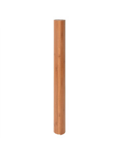 Tappeto Rettangolare Naturale 60x200 cm in Bambù 2