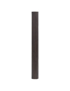 Tappeto Rettangolare Marrone Scuro 60x200 cm in Bambù 2