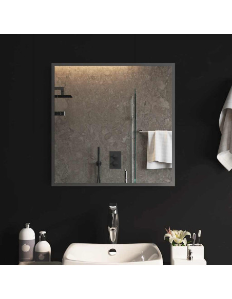 Specchio da Bagno con Luci LED 60x60 cm