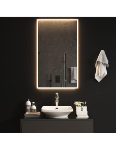 Specchio da Bagno con Luci LED 60x100 cm 2
