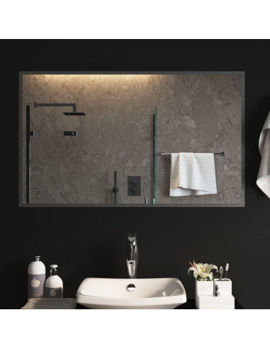 Specchio da Bagno con Luci LED 60x100 cm