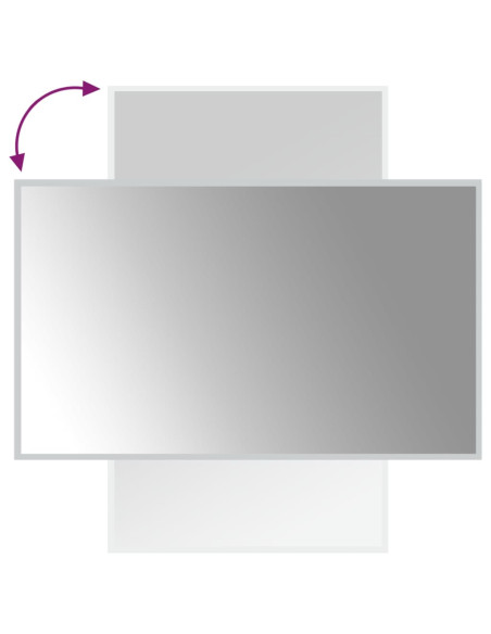 Specchio da Bagno con Luci LED 60x100 cm