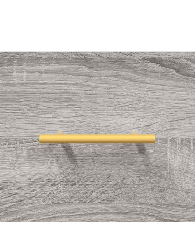 Comodini 2 pz Grigio Sonoma 40x35x47,5 cm in Legno Multistrato