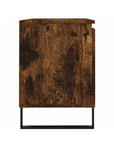 Mobile Porta TV Rovere Fumo 104x35x50 cm in Legno Multistrato