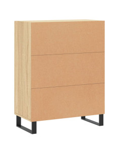 Credenza Rovere Sonoma 69,5x34x90 cm in Legno Multistrato 2