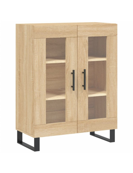 Credenza Rovere Sonoma 69,5x34x180 cm in Legno Multistrato