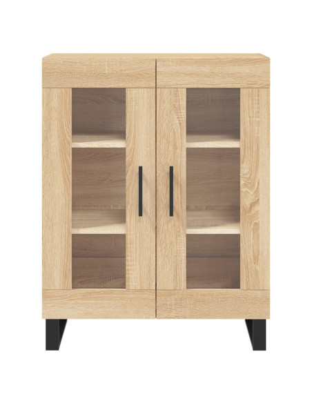 Credenza Rovere Sonoma 69,5x34x180 cm in Legno Multistrato
