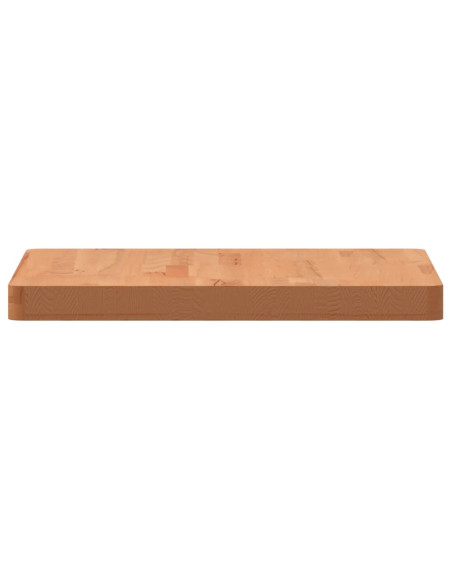 Piano per Tavolo 50x50x4 cm Quadrato Legno Massello di Faggio