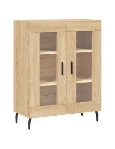 Credenza Rovere Sonoma 69,5x34x180 cm in Legno Multistrato