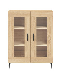 Credenza Rovere Sonoma 69,5x34x180 cm in Legno Multistrato 2