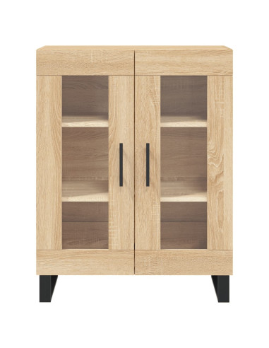 Credenza Rovere Sonoma 69,5x34x180 cm in Legno Multistrato