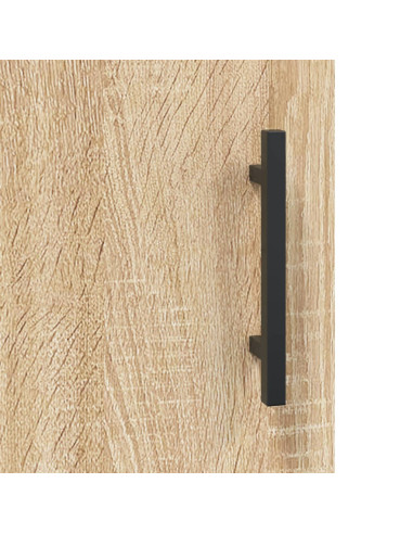 Credenza Rovere Sonoma 69,5x34x180 cm in Legno Multistrato