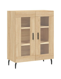 Credenza Rovere Sonoma 69,5x34x180 cm in Legno Multistrato
